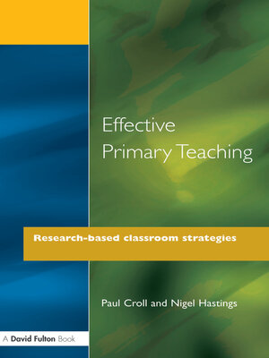 cover image of Effective Primary Teaching